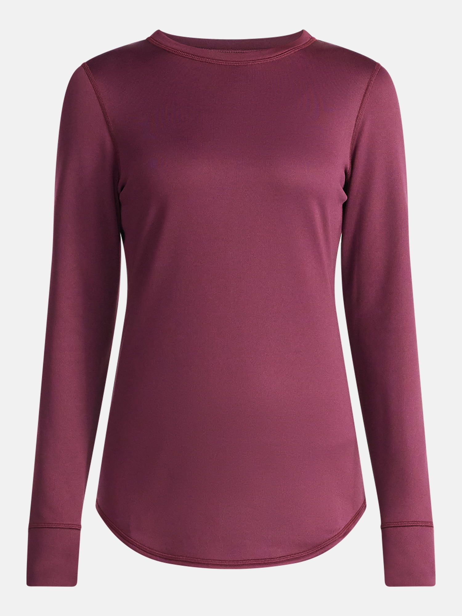 ClimateRight by Cuddl Duds Women's Thermal Guard Base Layer Crew Neck Top, Sizes XS to 4X