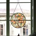 thumbnail image 3 of Home Decor Christmas Gift - Peaches Stained Glass Hanging Ornament for Christmas - Holiday Tree Decor, Great Gift for Family & Friends, Mom and Dad Edition 2025, 3 of 3