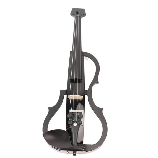 Electric Acoustic Violin, 4/4 Electric Silent Violin Lightweight Built In Pickup High Sensitivity For Performance