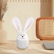 thumbnail image 4 of Decoración de conejo de Pascua – Decoración de muñeco gnomo | Acento de mesa de primavera, adorno de granja, artesanía de sisal | Chimenea, exposición de la mesilla de noche | Figura sin rostro | 1 PC, 4 of 6