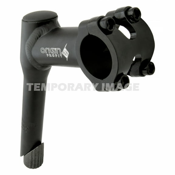 Origin8 Pro Fit 4-Bolt MTB Quill Stem MTB 31.8 mm 110 mm 25Â° Black