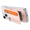 thumbnail image 3 of ShellTech for iPhone 16 Plus Wallet Case Cover Slim Stand Credit Card Holder Slot TPU Hand Strap for iPhone16 Plus Case Women Men,Pink, 3 of 13