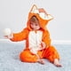 thumbnail image 4 of Children's Penguin Bathrobe, Baby Plush Bathrobe, Boy/Girl Hooded, Animal Soft Warm Fleece Dressing Gown/Pajamas 0-3 Years Old80cm, 4 of 5