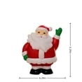 thumbnail image 6 of Waving Santa Claus Resin Figurine, 6in, Classic Christmas Santa Tabletop Statue with Green Mittens, Lovely Holiday Ornament for Porch Mantel Indoor Home Christmas Layout, 6 of 7