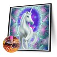 thumbnail image 2 of Pintura de diamante 1 5D DIY Kit de unicornio de taladro redondo completo Arte de la decoración del hogar FLhrweasw Nuevo, 2 of 9
