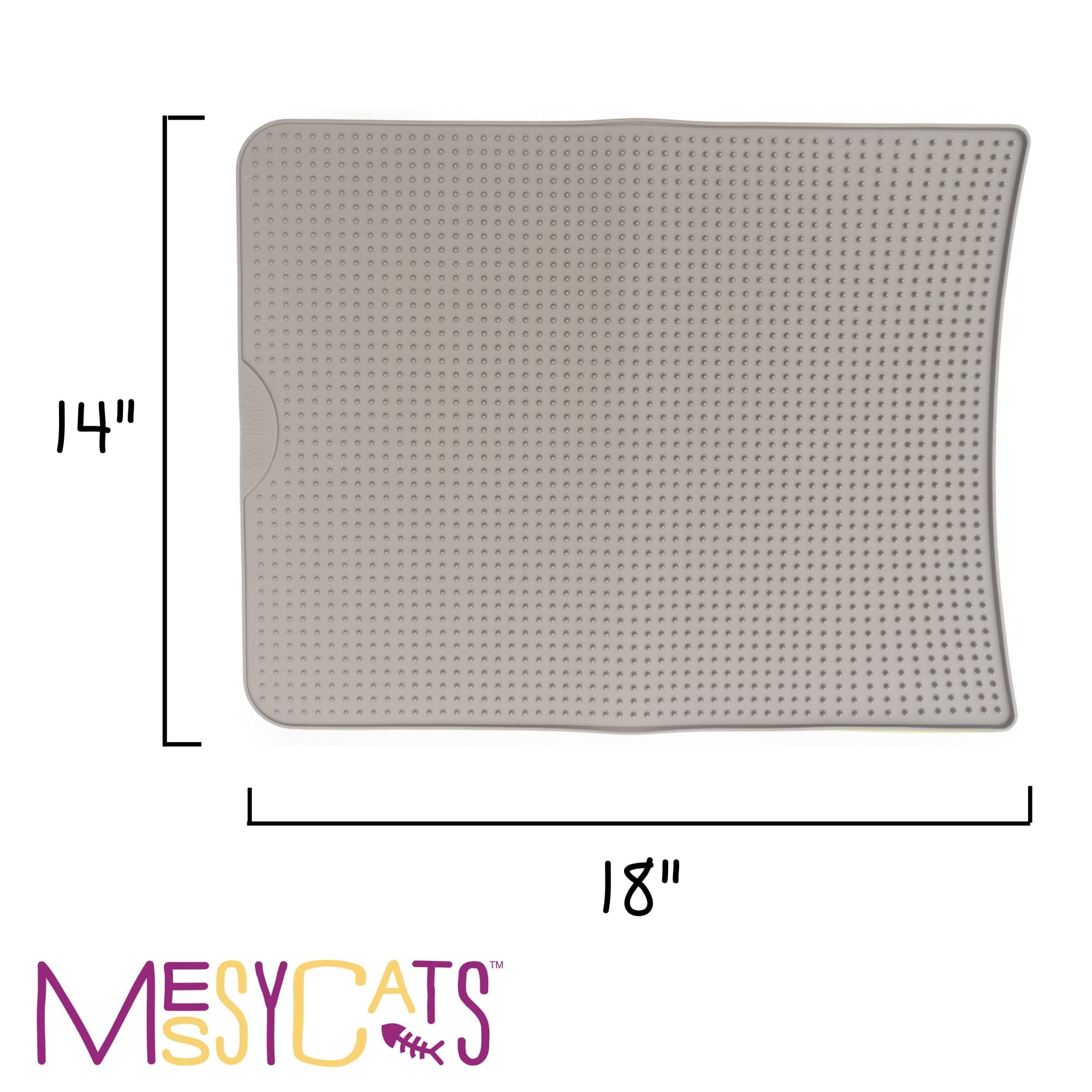 Messy Mutts - Cat Silicone Litter Mat