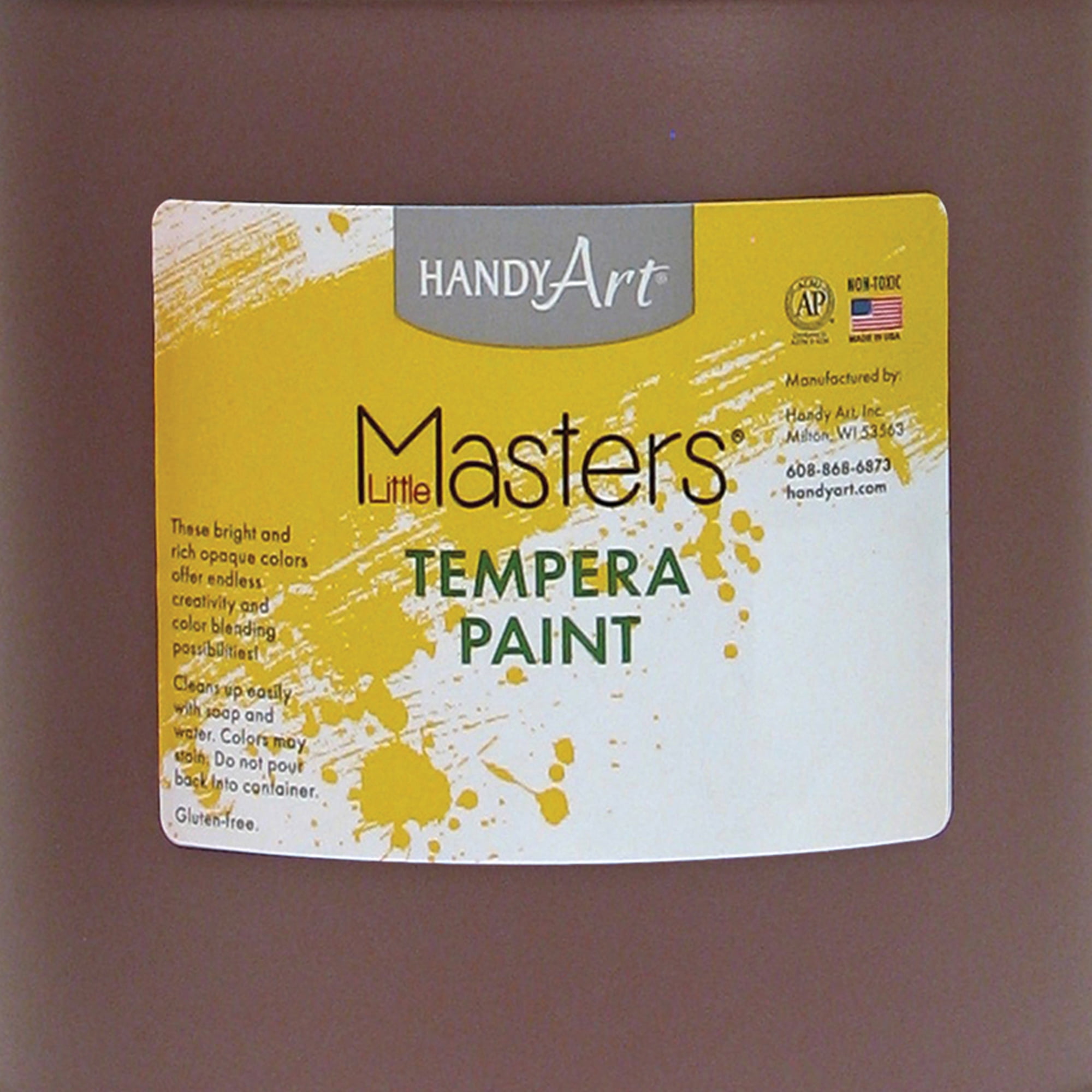 Little Masters™ Tempera Paint, Brown, Gallon