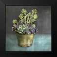 thumbnail image 2 of House Fenway 12x12 Black Modern Framed Museum Art Print Titled - Succulents, 2 of 5