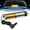 Amber White, variant on Nilight 12LED Traffic Advisor Strobe Light Bar Red Blue Emergency Warning Hazard Safety Dash Front/Rear Windshield Flashing Lights