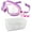 Purple & White, variant on tasrioml Swimming Goggles with Earbuds Set Adjustable Design Water-Resistant Clear View Anti-Fog Swim Glasses for Kids