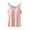 Pink, variant on Uaswgudfs Women's Summer Stripe Round-Neck Sleeveless Pajama| Soft Cotton Blend Sleepwear Loose Sleep Top with Padded 2025