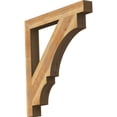 thumbnail image 2 of Ekena Millwork 4"W x 38"D x 38"H Balboa Block Rough Sawn Bracket, Western Red Cedar, 2 of 25