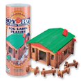 thumbnail image 1 of Classic LOG Cabin Playset in Canister 140 Pcs #20001, 1 of 1