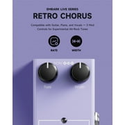 Donner Retro Chorus Digital Chorus Pedal True Bypass Classic Chorus Effects Pedal