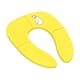 thumbnail image 1 of Asiento de inodoro plegable con anillo para orinal, funda para inodoro para viajes, para niñas pequeñas y niños Amarillo, 1 of 7