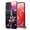 Eiffel Tower Paris, variant on Xpression Phone Case For Motorola Moto G Stylus 5G 2025 Hybrid Clear Frame with Trendy Pattern Design, Shockproof Hard Back & TPU Rubber Cover, Purple Butterfly