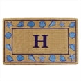 thumbnail image 1 of Nedia Home 02014J Heavy Duty Coco Mat 30 x 48 In. Evergreen Border Monogrammed J, 1 of 1