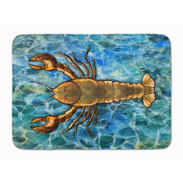 Lobster Machine Washable Memory Foam Mat