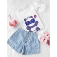 thumbnail image 3 of Cool Panda W Sunglasses T-Shirt Toddler -Image by Shutterstock,  2 Toddler, 3 of 4