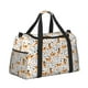 thumbnail image 2 of Fotbe Cute Dog Bolsa de Viaje con Estampado, Bolsa de Fin de Semana para Mujer con Compartimento para Zapatos, Bolsa de Gimnasio con Bolsillo Húmedo, 2 of 7