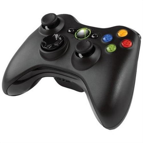 Refurbished Microsoft Xbox 360 Wireless Controller, Black