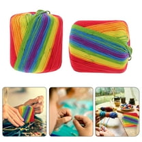 Raindrops Crochet Cotton Thread for Handicraft Enthusiasts Multi-color 13300 x 0.2 x 0.