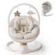 thumbnail image 1 of Columpio eléctrico para bebé FasonBaby, 5 velocidades, Bluetooth, beige, 1 of 9