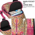 thumbnail image 3 of Geometric Mandala Sling Backpack with Abstract Ornamental Pattern, Lightweight Durable Crossbody Daypack, Adjustable Strap, Multiple Compartments for Travel and Outdoor Activities, 3 of 4
