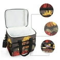 thumbnail image 4 of Vintage Skull and Sunflowers Insulated Lunch Bag 15L Cooler Box for Women Men Work Camping Beach Travel, 4 of 7