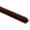 Dark Brown, variant on Adhesive V Shape Weatherstrip, Weather Stripping Door Seal Strip Foam Door Frame Insulation Side Jamb Bottom Groove Gap Filler Soundproof V Weatherstripping (White, 1/2 in x 1/2 in x 26 Ft)