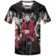 thumbnail image 3 of Camiseta de verano para hombre, cantante Johnny Halladay, estampado 3D, cuello redondo, informal, manga corta, talla grande, moda, 3 of 5