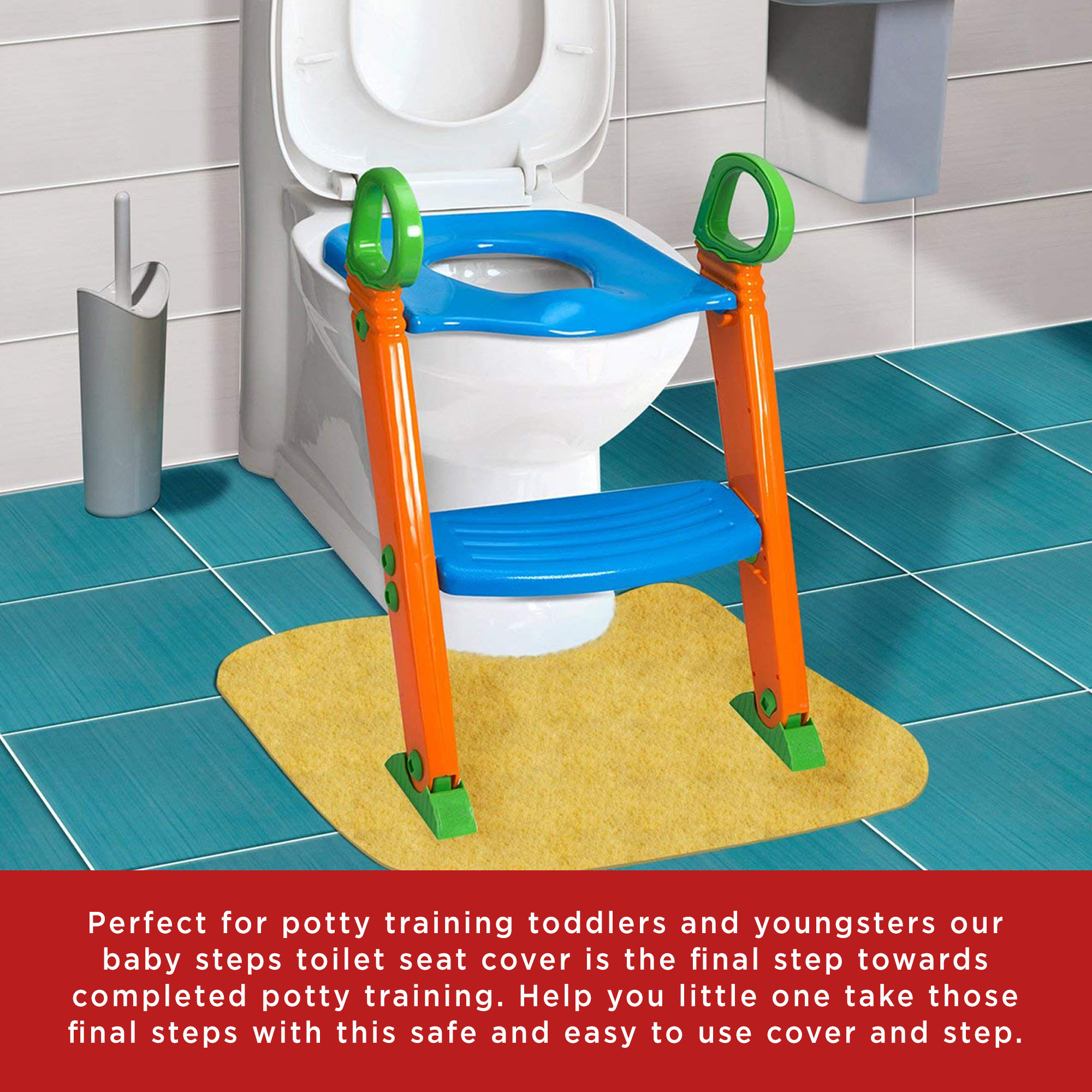 Kazoo Kids Foldable Potty Training Seat with Ladder for Toddlers Unisex - image 3 of 7