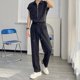 thumbnail image 2 of Pantalones de traje masculino rectos y drapeados, holgados, de negocios, sociales, de sastrería, pantalones de verano 2024 para hombre, antiarrugas, elegantes, clásicos, 2 of 5