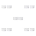thumbnail image 3 of Bewildely Organizadores de bolsa de malla de almacenamiento para refrigerador Bolsa lavable Blanco 2PCS Type2 NO2, 3 of 6