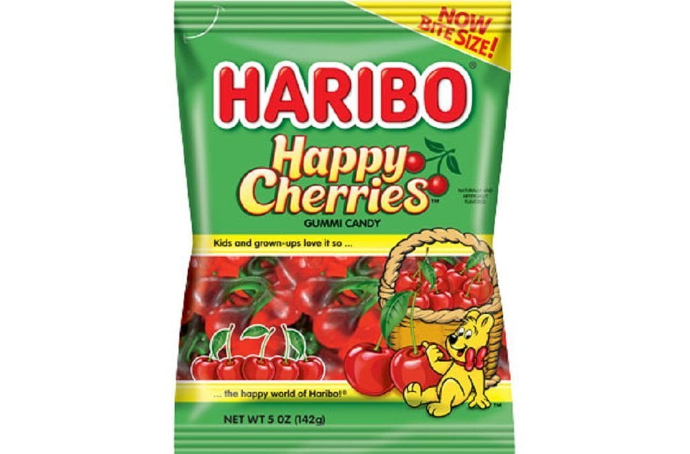 Haribo Gummies Twin Cherries 5 oz 3 ct