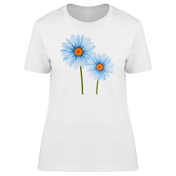 Cool White Chamomile Flowers Tee Women's -Image by Shutterstock