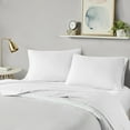 thumbnail image 5 of Comfort Classics Solid Microfiber Ultra Soft Wrinkle Free Sheet Set, White, Queen, 5 of 17