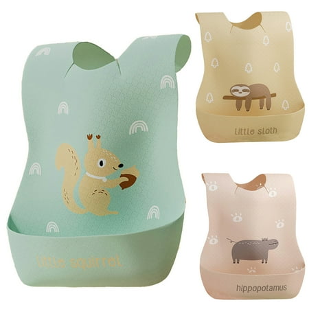 

rygai 20Pcs Disposable Bibs Cartoon Pattern Lovely Waterproof Adorable Fashionable Dirt Resistant Soft Outdoor Travel Baby Feeding Saliva Towel for Lunch Yellow