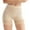 Khaki-1, variant on Mhoxuto Womens Shapewear Butt Lifting Tummy Control Seamless Panties Postpartum Body Shaper Lace Under Shorts