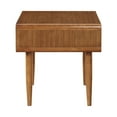 thumbnail image 4 of Boraam Alborg Rubberwood Square End Table - Rich Walnut Finish, 4 of 6
