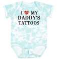 thumbnail image 3 of Inktastic I Love My Daddy's Tattoos Boys or Girls Baby Bodysuit, 3 of 5