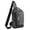 GY2, variant on Men's Solid Color Waterproof Messenger Bag, Customize Chest Shoulder Crossbody Bag