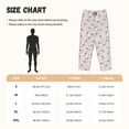 thumbnail image 3 of KLL Womens Cute Bow Tie Print Pajama Pants Soft Pajama Bottoms for Women Cozy Lounge Pants, 3 of 5