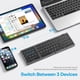 thumbnail image 2 of Tecl Bluetooth Plegable, Tecl Inalámbrico Bolsillo 81 Teclas, Tecl Ultra Delg Recargable Tamaño Completo Tecl Extra Bluetooth 5.1 para Tablet PC Smartphone, 2 of 3