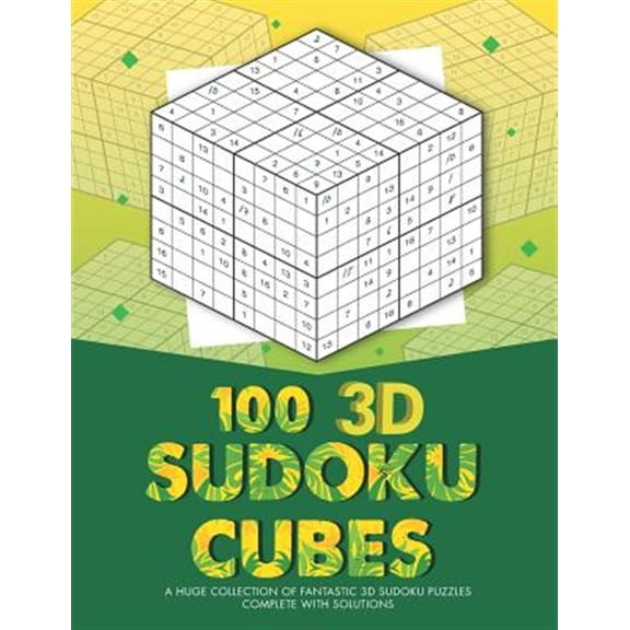 100 3D Sudoku Cubes (Paperback)