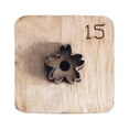 thumbnail image 4 of Troquel de corte de cuero, artesanías, multiusos, cuchilla perforadora, plantilla, forma de flor para 15mm, 4 of 9