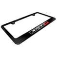 thumbnail image 2 of SRT8 Logo Black Metal License Plate Frame, 2 of 6