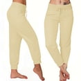 thumbnail image 1 of AherBiu Sweatpants Womens Drawstring Low Waisted Joggers with Pockets Gym Workout Outdoor Running Trousers, 1 of 8