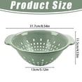 thumbnail image 3 of Mini Berry Colander, Round Plastic Fruit Strainer for Washing, Food Grade Fast Draining Wash Bowl with Ergonomic Handle, Durable Stackable Wash Basket for Fruits, Vegetables, Pasta, 5.12x4.53", 3 of 7