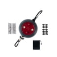 thumbnail image 3 of Cuerda de tendedero de viaje portátil Sunnimix Línea de ropa de camping ajustable 8m con Bolsa Rojo, 3 of 7
